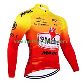 Homme Maillot vélo Manches Longues St Michel Auber 93 Mavic 2024